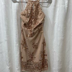 Gold Dress